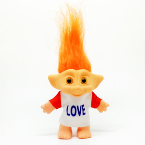 Poupées <span class=keywords><strong>troll</strong></span> miniatures de 10 cm avec <span class=keywords><strong>cheveux</strong></span> et vêtements colorés, <span class=keywords><strong>jouet</strong></span> cadeau pour enfants - Product Image 5