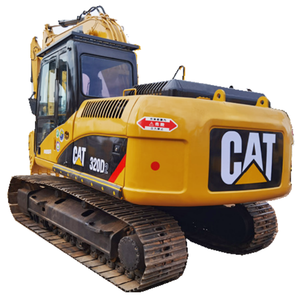 Excavadora de cadenas CAT 320D2 usada, sin fugas de aceite, de Japón, con cazo hidráulico, máquina pesada usada, en venta. - Product Image 1
