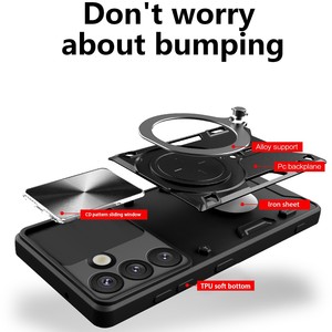 Housse de téléphone portable magnétique Hard Armor pour <span class=keywords><strong>Samsung</strong></span> Galaxy S25 S24 <span class=keywords><strong>FE</strong></span> S23 M54 M62 A06 A16 A56 - Product Image 2