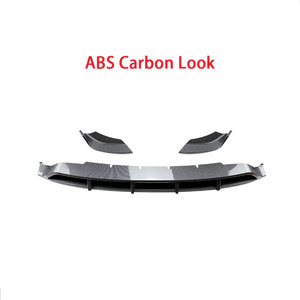 3 unids/set ABS brillante negro carbono alerón delantero divisores para <span class=keywords><strong>Mercedes</strong></span> <span class=keywords><strong>Benz</strong></span> GLC clase X254 GLC 260 <span class=keywords><strong>300</strong></span> GLC63 <span class=keywords><strong>AMG</strong></span> 2023 + - Product Image 3