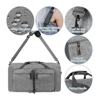 Bolsa de Viaje Plegable Impermeable de Poliéster, 65L/85L, Ligera, Portátil y Resistente, Directo de Fábrica, para Deportes al Aire Libre