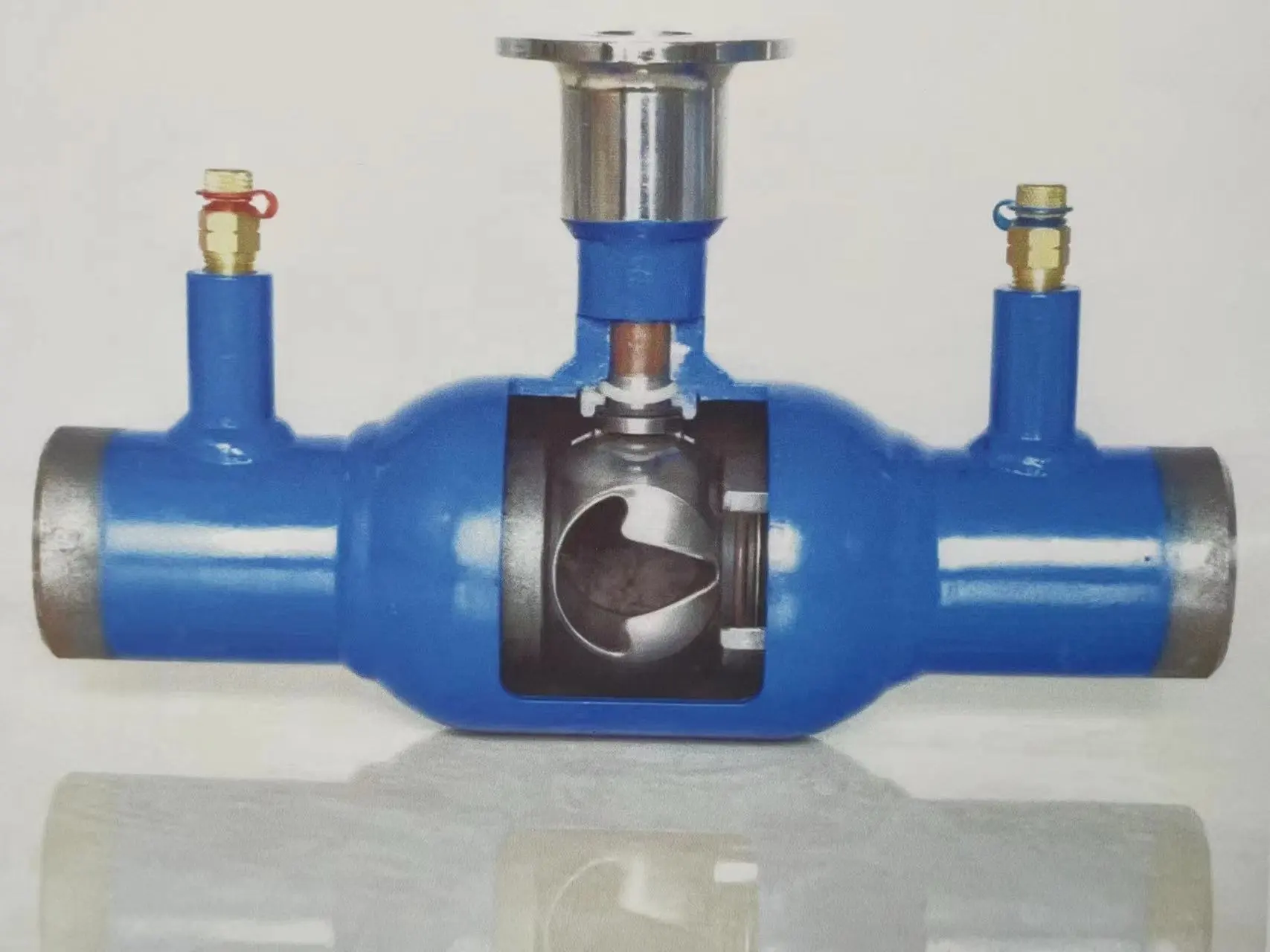 STAINLESS STEEL SOFT SEAL BALL VALVE Q361F DN 80 WATER/GAS WITH LOW PRESSURE MEDIUM TEMPERATURE PRODUCED IN LIAONING
