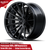 Jantes en alliage forgé WF X.RSM-FF 15-24 pouces 5x112 pour Audi RSQ8 SQ8 Q8 Q7 SQ7 RS6 RS7 Porsche Cayenne Panamera - Kit de jantes