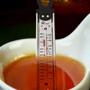 Thermomètre à bonbons avec pince à Pot, thermomètre à huile de gelée de <span class=keywords><strong>sucre</strong></span> avec crochet de suspension, thermomètre en acier inoxydable - Product Image 6