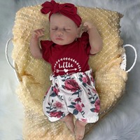 Boneca Bebe Reborn algodón cuerpo hecho a mano dormir vinilo Loulou Real Alive Babi recién nacido muñeca bebé niño