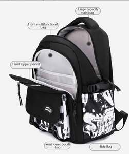 <span class=keywords><strong>Zaino</strong></span> Scolastico Personalizzato con Logo, Alta Qualità, Moda, Impermeabile, per Ragazzi - Product Image 4