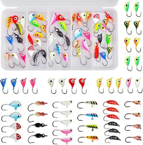 Bộ Dụng Cụ Câu Cá Trên Băng 1.7G, Mồi Câu Cá Trên Băng Mồi Câu Cá Mềm Mồi Câu Cá Walleye <span class=keywords><strong>Crappie</strong></span> - Product Image 5