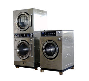 Lavatrice-Asciugatrice Commerciale a Gettoni da 15kg per Lavanderia Self-Service con Garanzia di Qualità - Product Image 1