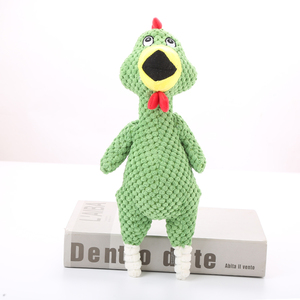 Jouets à mâcher pour chien en peluche écologiques avec fonction sonore pour une utilisation en intérieur/extérieur - Style luxueux - Product Image 1