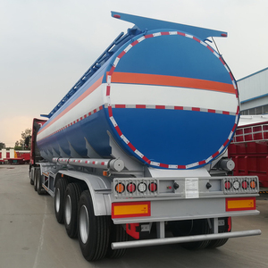 Nouvelle citerne à 3 essieux de 45 000 litres, remorque citerne en acier pour le <span class=keywords><strong>transport</strong></span> de diesel, d'<span class=keywords><strong>essence</strong></span>, de pétrole, de carburant, de mazout, semi-remorque citerne - Product Image 1