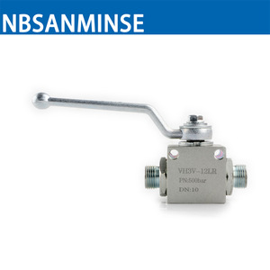 Vanne à boisseau sphérique NBSANMINSE 1 pouce filetée à commande manuelle pour applications hydrauliques haute pression - Product Image 5