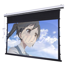 <span class=keywords><strong>Projecteur</strong></span> électrique 3d 4k, montage au plafond ou <span class=keywords><strong>mural</strong></span>, écran de projection 120 w, <span class=keywords><strong>pour</strong></span> le cinéma à domicile - Product Image 1