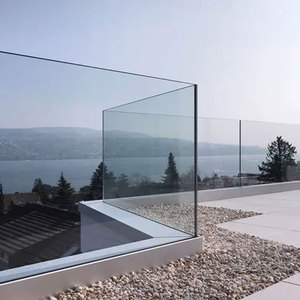 Modern Style <strong>Glass</strong> Stair Railing Balustrade Factory Direct Tempered <strong>Glass</strong> <strong>Laminated</strong> <strong>Glass</strong> for Balcony - Product Image 3