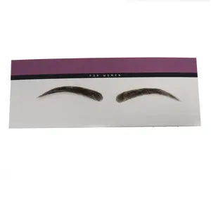 Hand Made Artificial Injection PU Real Hair Eyebrow for Women & Men