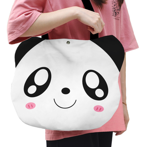 Custom Oversized Cartoon Anime Character Canvas <strong>Bag</strong> <strong>Animal</strong> Shape Pattern Big Head Tote <strong>Bags</strong> <strong>Designing</strong> - Product Image 5