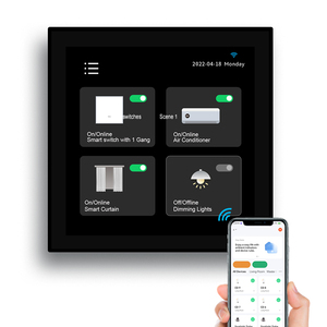 Bảng Điều Khiển Tự Động Hóa Nhà Thông Minh Màn Hình <span class=keywords><strong>Zigbee</strong></span> Linux T8E 2022 Với Ứng Dụng Tuya Hoặc Ứng Dụng Cuộc Sống Thông Minh Điều Khiển - Product Image 3