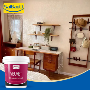 <span class=keywords><strong>Peinture</strong></span> murale en velours de qualité supérieure avec effet métallique scintillant-Poudre de perle scintillante pour décoration intérieure artistique, hôtel, café - Product Image 1