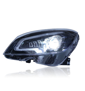 बेंज W204 के लिए Sjc ऑटो हेड लैंप 2007-2011 हेडलाइट c200 c260 <span class=keywords><strong>c300</strong></span> ड्रिल टर्न सिग्नल हाई बीम प्रोजेक्टर लेंस - Product Image 5