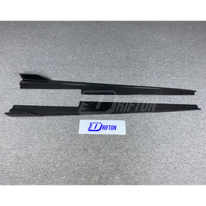 Faldones Laterales de Fibra de Carbono Seca de Primera Calidad 3K/6K/12K con Acabado Brillante y Mate para Ferrari 488 GTB Spider 2015-2019 - Product Image 5