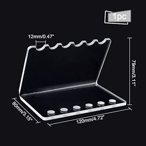 Espositore per penna a sfera trasparente trasparente con Design semplice all'ingrosso - Product Image 2