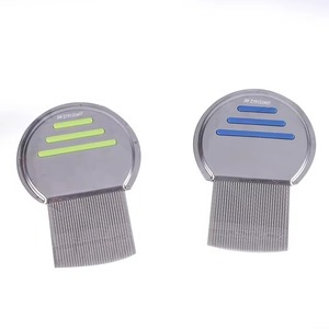 Stainless Steel Portable Pet Lice Flea Comb Anti-Lice Hair Remover Detangling Grooming Cleaning Brushes for Cats Dogs Custom - Product Image 4