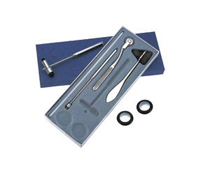 Tıbbi klinik teşhis muayene aracı sinir kas yansıma testi perküsyon nörolojik masaj kiti refleks çekiç seti - Product Image 6