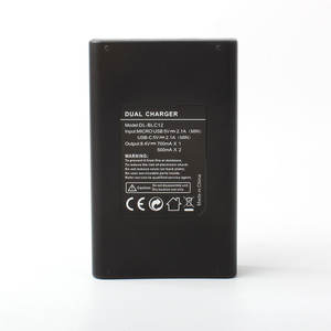 <span class=keywords><strong>Chargeur</strong></span> USB double DMW-BLC12PP DMW-BLC12 avec écran LCD pour Pana Sonic <span class=keywords><strong>Lumix</strong></span> DMC-FZ200 DMC-FZ1000 DMC-G5 DMC-G6 DMC-G7 DMC-GX8 - Product Image 5