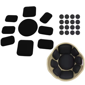 Kit de Almohadillas de Repuesto de Espuma Viscoelástica EVA para Casco Táctico Universal de 9 Piezas, para Casco Fast Mich, Caza y Juego - Product Image 4