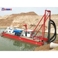 Drague à sable LUBANLE haute efficacité LB350, mini-drague à aspiration par jet, machine de dragage de sable de rivière pour l'extraction du sable
