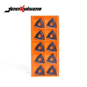 Jeekvisen Wnmg0804 Wnmg0808 <b>Carbide</b> Turning Tool Insert <b>Cemented</b> Cutting Tools for Steel & Stainless Steel Tungsten <b>Carbide</b> Insert - Product Image 1