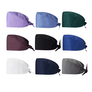Cappello Chirurgico Personalizzato in Cotone per Uomo e Donna, Berretto per Infermieri e Dentisti, Elastico e Regolabile, Cappello Ospedaliero - Product Image 1