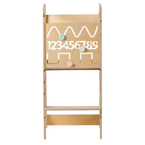 3-chiều cao có thể điều chỉnh Montessori gỗ trẻ em học tập tháp với giáo dục đồ chơi - Product Image 2