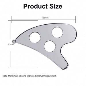 IASTM <span class=keywords><strong>Graston</strong></span> baja tahan karat pisau Fascia alat relaksasi otot pengikis lepas miofascial profesional - Product Image 2
