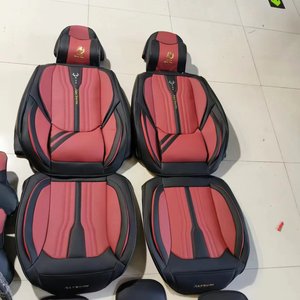Ensemble complet de luxe en cuir 9d housse de <span class=keywords><strong>siège</strong></span> de voiture avec coussin de <span class=keywords><strong>siège</strong></span> de voiture logo de <span class=keywords><strong>cheval</strong></span> housse de <span class=keywords><strong>siège</strong></span> de voiture - Product Image 3