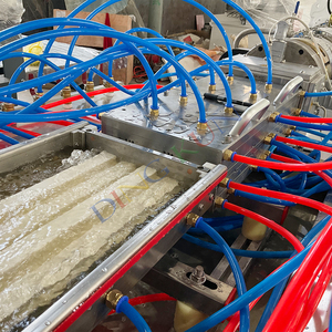 Máy để sản xuất tấm sóng PVC <span class=keywords><strong>WPC</strong></span> tường trang trí nội thất Bảng điều chỉnh rãnh máy làm - Product Image 3