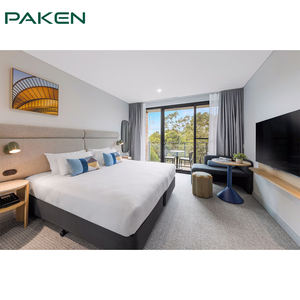 度假村项目全方位服务酒店家具制造商酒店卧室家具套装带CAD图纸的酒店家具 - Product Image 2