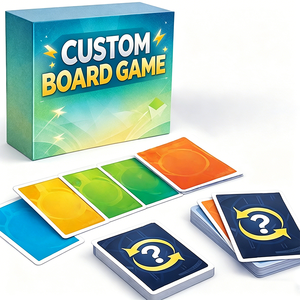 Hot Sale Personalized Board Game <b>Card</b> for Family Party Vietnam Factory Production <b>Table</b> Game Pieces Custom Printing Packaging - Product Image 1