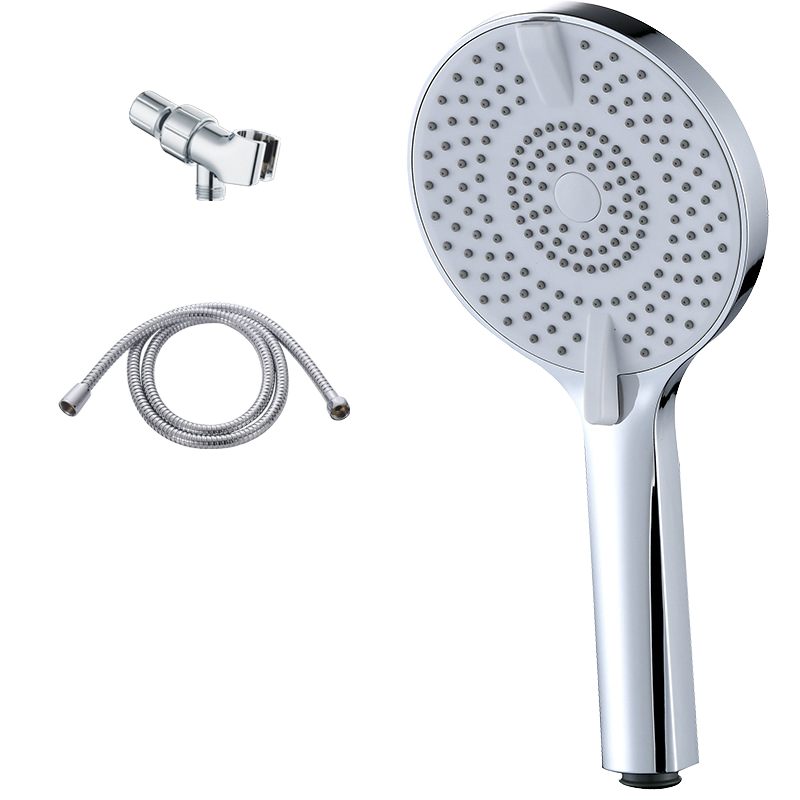 Modern Four-Level Adjustable American Handheld Shower Set Cross-Border Plastic Pressure Spray Gun Adjustable Sanitary Ware Suite