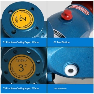 Pompe centrifuge horizontale à aspiration simple série IS pour irrigation, drainage des eaux usées et surpression de pipeline, avec ensemble de pompe diesel intégré - Product Image 2