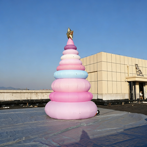 Inflatable rainbow Tower Stacked <strong>Jenga</strong> air Model Customized Internet Celebrity Check-in Props Shopping Mall Beautiful Display - Product Image 3
