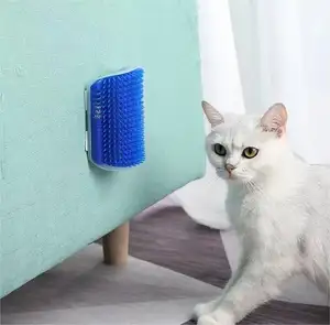אמזון חתול לשפשף קסם חתול פנים לדגדוג צעצוע בשירות עצמי מסרק עיסוי ציוד לחיות מחמד לחתולים ולכלבים