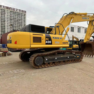 Komatsu มือสอง PC400รถตักดินมือสองสำหรับฟาร์มที่มีส่วนประกอบหลักเครื่องยนต์และปั๊ม