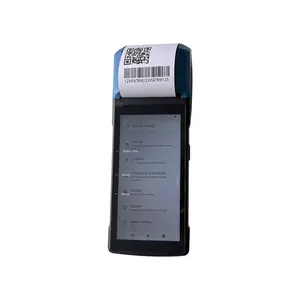 OEM libre POS Android 13 portátil inteligente pantalla táctil POS terminal móvil POS sistema con impresora incorporada S81