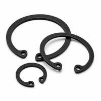 DIN472 Internal Circlips Retaining Rings with Black Finish for Car Body & Machine Applications