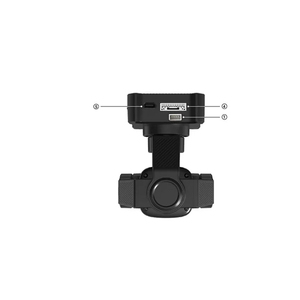 กล้อง AI Tracking mini 4K EO Pod Gimbal ขนาด 1/1.7 CMOS 3 แกน ซูม 6 เท่า พร้อมระบบมองกลางคืน สำหรับ FPV UGV อุปกรณ์เสริมโดรนอุตสาหกรรม UAV - Product Image 2