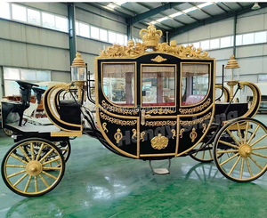 Carruajes de Caballos Reales victorianos de 4 ruedas de gran oferta para turismo turístico disponibles para la venta - Product Image 2