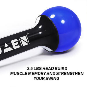 Palo de entrenamiento de columpio de <span class=keywords><strong>Golf</strong></span> aprobado por <span class=keywords><strong>PGA</strong></span> de 48 "con empuñadura de goma ergonómica Ayuda de entrenamiento de precisión de potencia para interiores/exteriores - Product Image 5