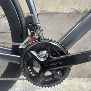 Vélo de route d'endurance en fibre de carbone KOZO Shi Mano 105 OEM de 7,5 kg, taille grande, 700C, frein à disque hydraulique, léger, course, Limit2, 24 vitesses - Product Image 5