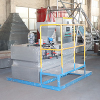 Pompe d'alimentation automatique PAM, machine de dosage chimique, système de préparation de floculant en acier inoxydable 5000L/heure pour l'eau