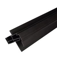 Profils en PVC/UPVC extrudés, souples et rigides, co-extrudés, de conception moderne et écologique, personnalisés pour les ossatures de bâtiments